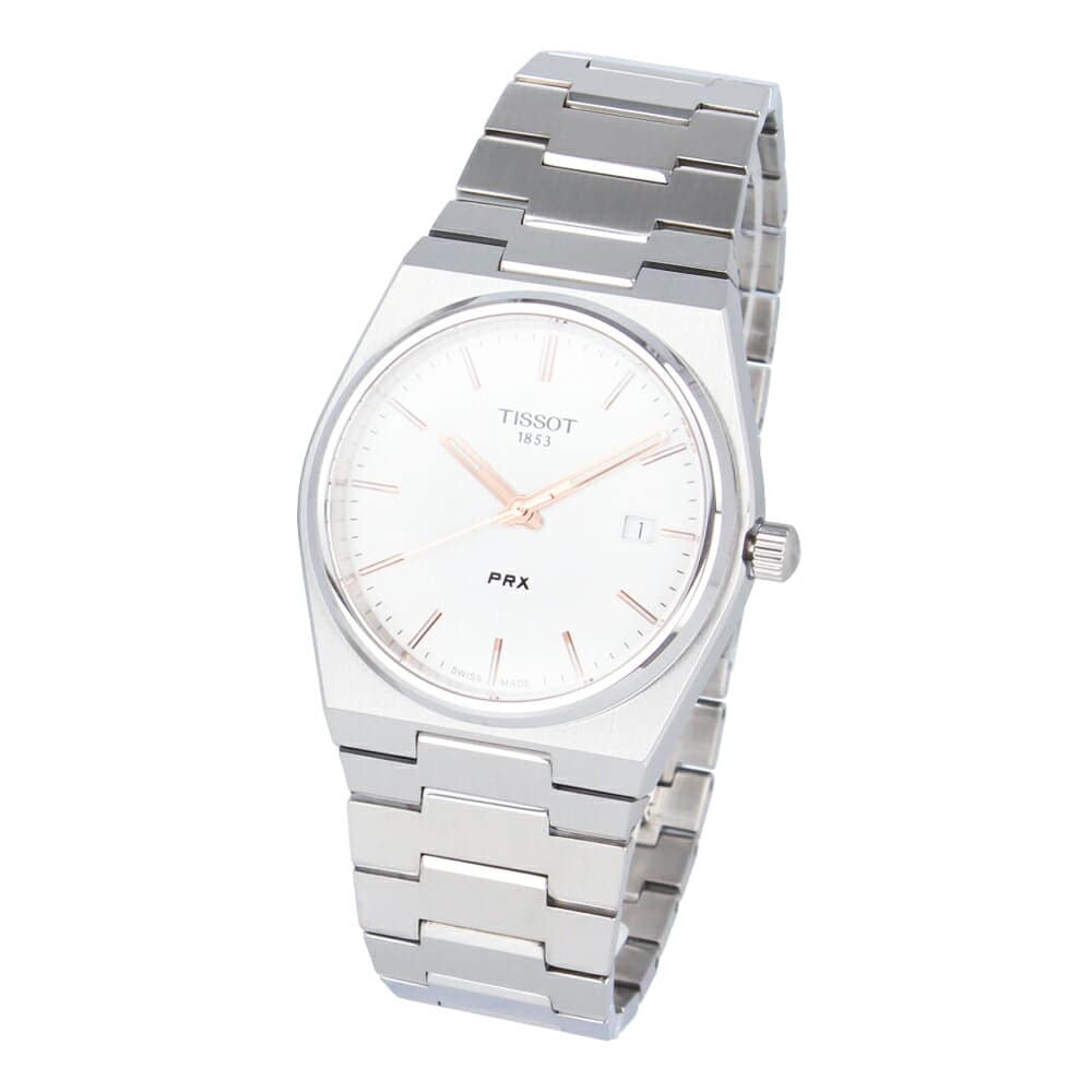 [New]TISSOT TISSOT PRX PR X clock mens waterproofing quartz analog