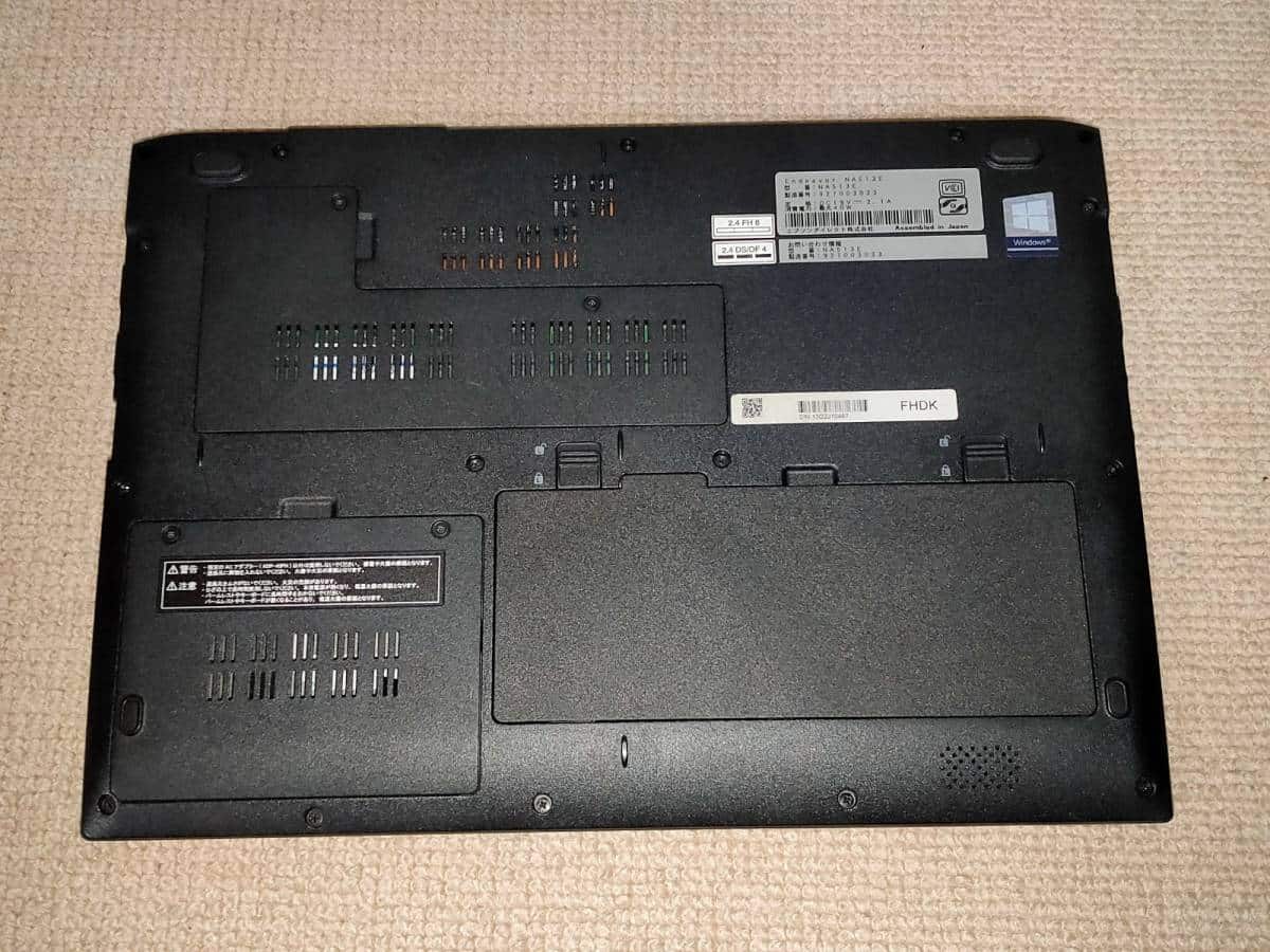 Used]EPSON Endeavor NA513E Ci5 2.5Ghz full HD mem16G SSD256GB+