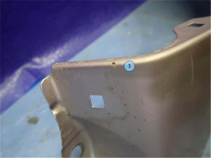 [Used]Left Fender Panel DAIHATSU Tanto 2012 DBAL375S 53812B2441 BE