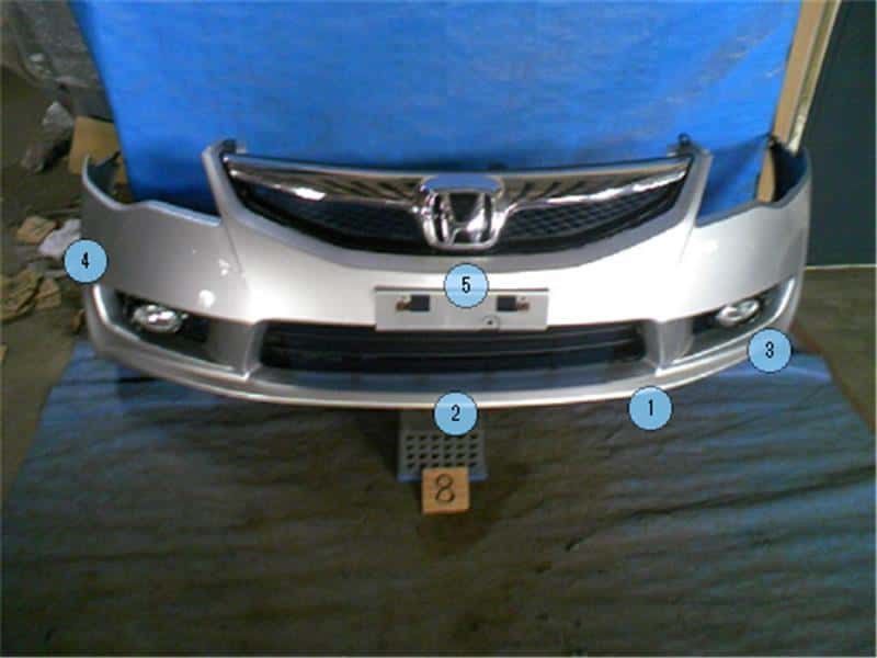 Used]Front Bumper HONDA Civic 2010 DAA-FD3 - BE FORWARD Auto Parts