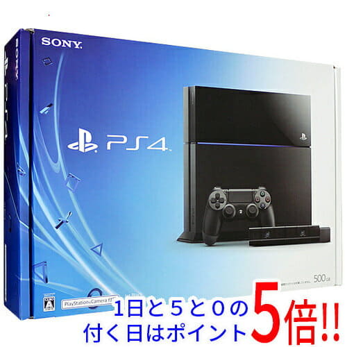 [Used]and 5. 0 days to arrive are 5 times! 　 is 　 5 times, too 　 There is  500GB Black CUH-1000AA01 former box for SONY PS4 PSCamera bundling