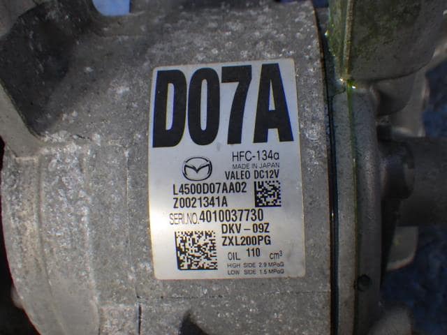 UsedA/C Compressor MAZDA Demio  DBA DEJFS   BE FORWARD Auto Parts