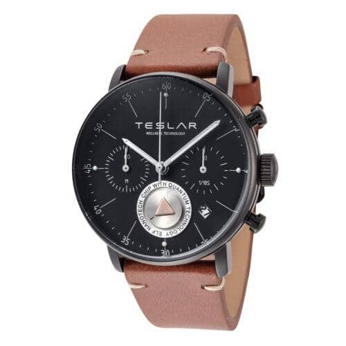 [New]Teslar Men's TW-031 Re-Balance T-6 42mm Quartz Chronograph Watch ...