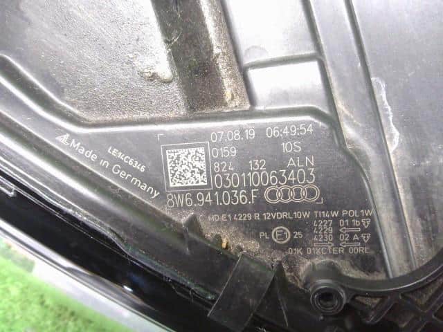 Used]Audi A5 WAUZZZ Right Headlight light 8W6941036F 8W6941784F