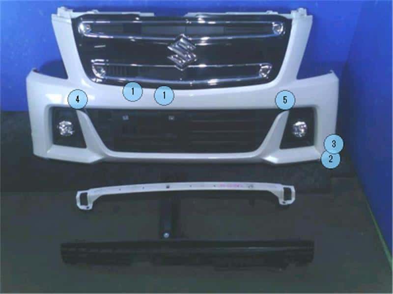 Wagon r stingray 2024 front bumper price