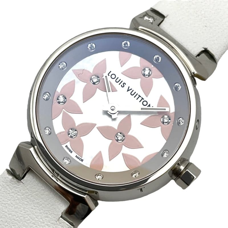 Louis Vuitton Womens Analog Watches, Silver