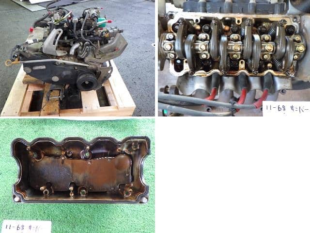 資材 スバル サンバー LE-TT2 エンジンASSY EN07 走行83335キロ MT 10100KK580