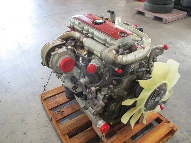 [Used]N04C-UE Engine HINO Dutro 2010 BKG-XZU304X - BE FORWARD Auto Parts