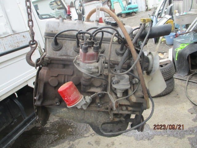 Used]Engine TOYOTA Publica KP39 L-KP39 4K - BE FORWARD Auto Parts