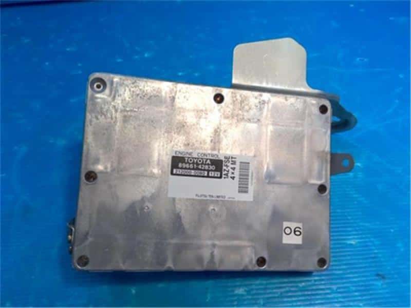 [Used]Toyota Genuine RAV4 　 ACA21W 　 Engine Control Unit / ECU 89661-42830  P11600-23007454 - BE FORWARD Auto Parts