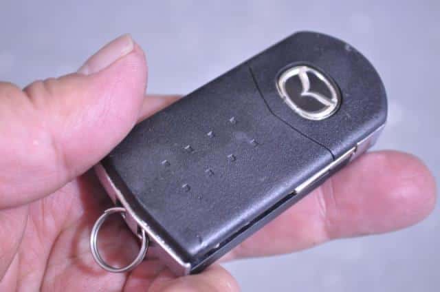 [Used]Keyless Entry Remote Control Key MAZDA Demio 2011 DBA-DE3FS - BE ...