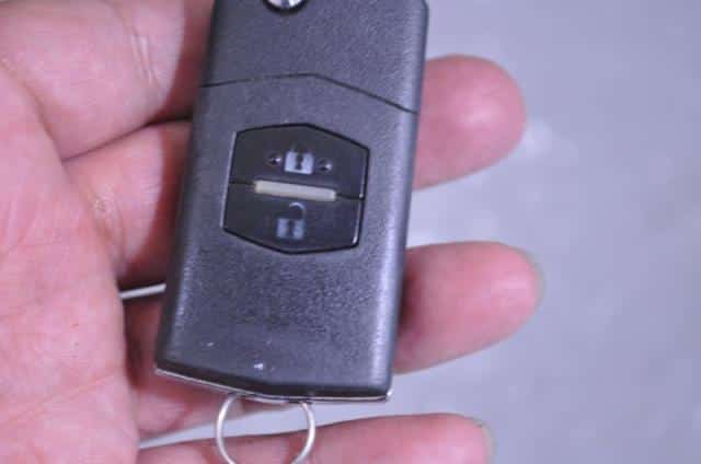 [Used]Keyless Entry Remote Control Key MAZDA Demio 2011 DBA-DE3FS - BE ...
