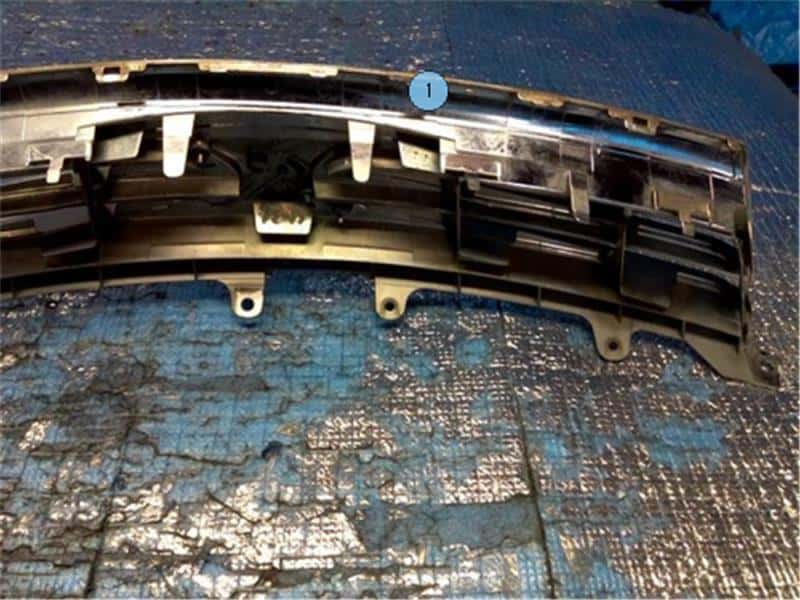 [Used]Radiator Grille TOYOTA Mark X 2009 DBA-GRX120 5310122650 - BE ...