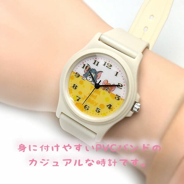 [New]It is TP5 in on Tom and Jerry clock TAJ001 mens Ladies TAJ001-1 ...