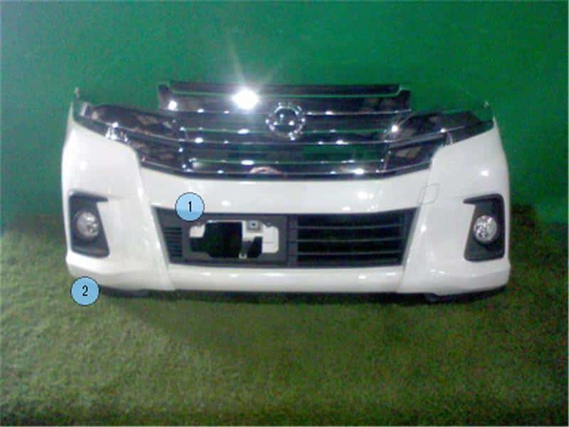 Used]Front Bumper NISSAN Dayz 2016 DBA-B21W 626516A08J - BE