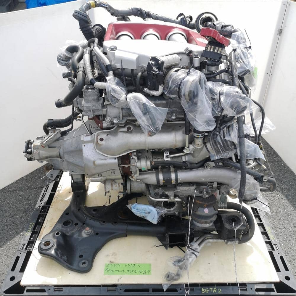 [Used]R35 [Engine, A/C compressor dynamo Starter Motor] ★Movement video ...