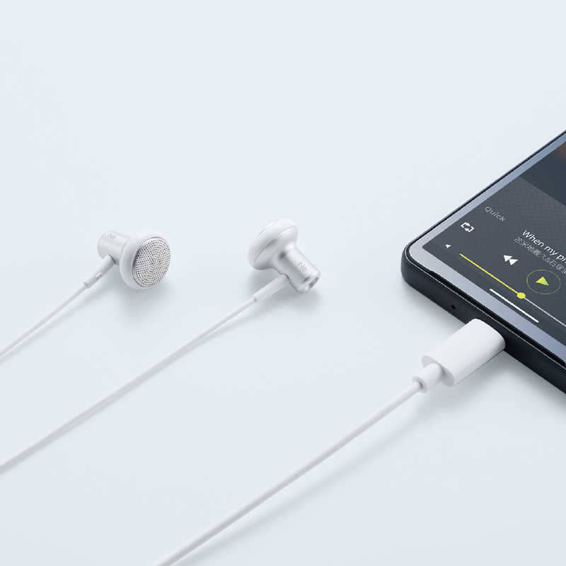 [New]Radius Type-C direct connection earphone inner ear type blue HP ...