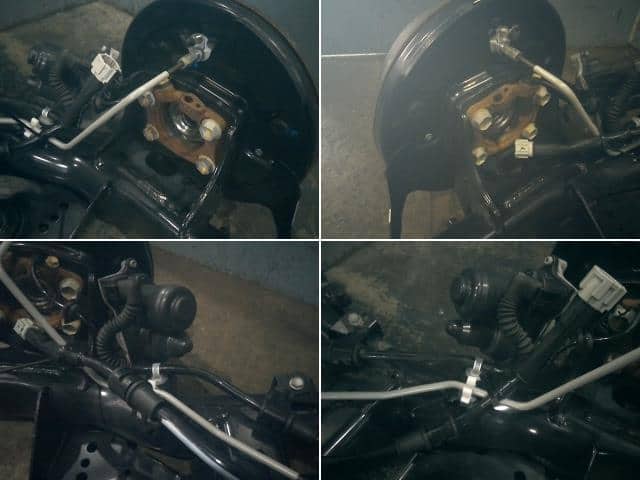 [Used]Rear Axle Beam Assembly NISSAN Note 2022 6AA-SNE13 555016XK0B ...