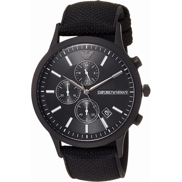 [New]Emporio Armani clock EMPORIO ARMANI mens Renato Chronograph ...