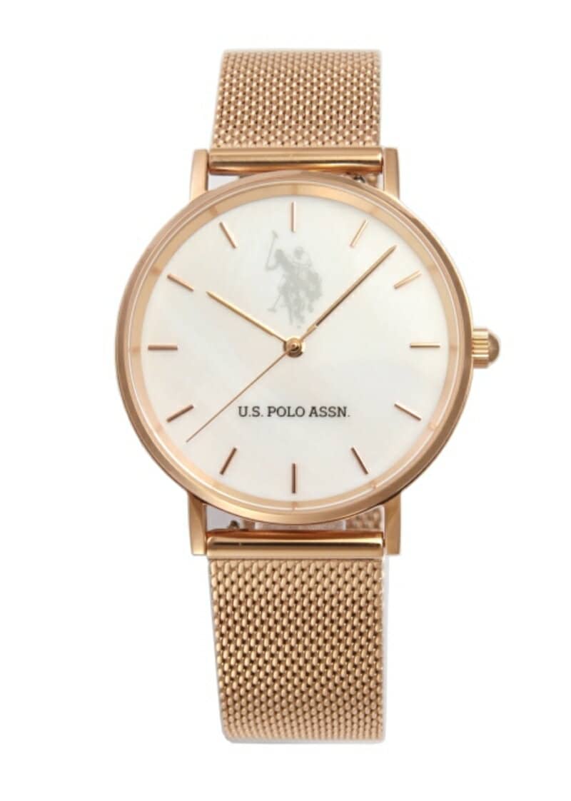[New]US POLO ASSN US Polo US-1A-RG USPA WATCH clock Ladies mens unisex ...