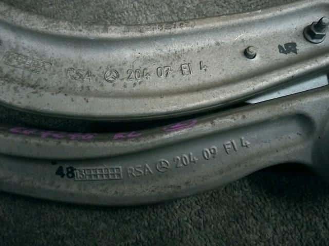 [Used]Rear Left Upper Control Arm MERCEDES-BENZ Benz c class 2014 DBA ...