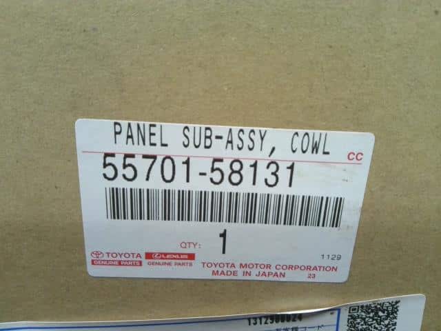 [New]Cowl Top Panel TOYOTA Alphard 2020 6AA-AYH30W 5570158131 - BE ...