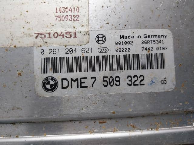 [Used]Engine Control Unit / ECU BMW 2002 7 509 322 - BE FORWARD Auto Parts