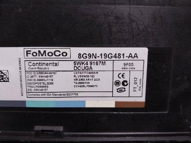 [Used]ABS Control Module VOLVO S80 2010 8G9N-19G481-AA - BE FORWARD ...