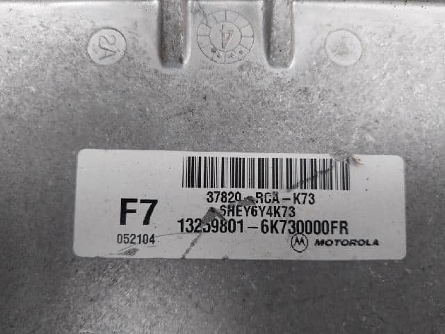 [Used]Engine Control Unit / ECU HONDA Accord 2004 37820-RCA-K73 - BE ...