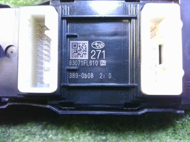 Used]Power Window Switch SUBARU Impreza 2019 DBA-GT7 83071FL610