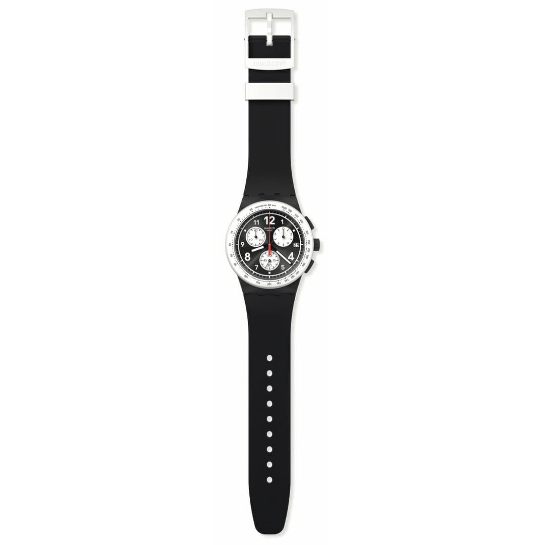 [New]Swatch Swatch NOTHING BASIC ABOUT BLACK no strikes and no balls ...