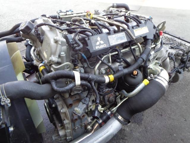 [Used]4P10-T1 Engine Mitsubishi Fuso 2014 TPG-FBA00 MK668029 - BE ...