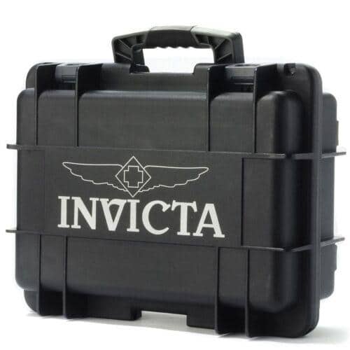[New]Invicta DC8BLK 8 Slot Dive Collector Black Watch Box unisex - BE ...