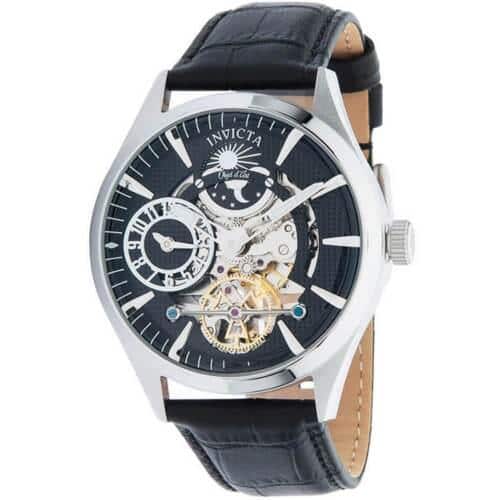 [New]Invicta Men's Watch Objet D Art Automatic Semi Skeleton Dial ...