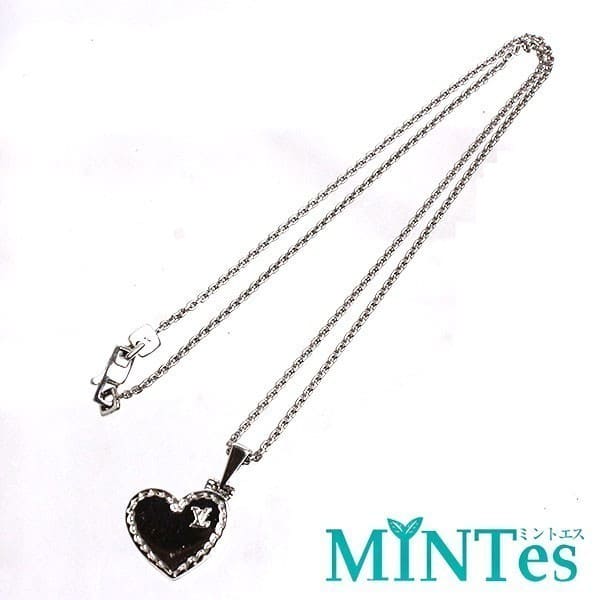 Used Is hard to obtain it Louis Vuitton Louis Vuitton rocket pendant WG Bakery fan TIFF coeur chain necklace set BE FORWARD Store