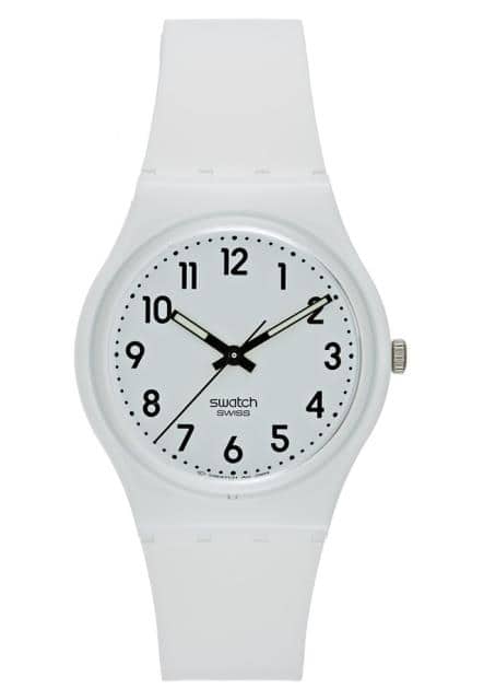 [New]Swatch Swatch JUST WHITE SOFT - Watch - white unisex - BE FORWARD ...