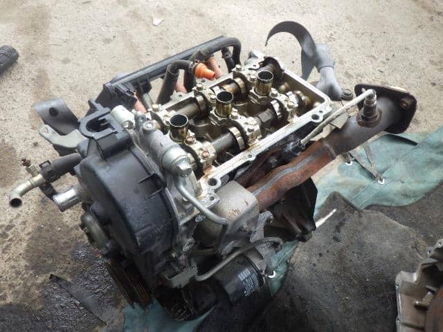 [Used]EF-VE Engine DAIHATSU Hijet 2006 LE-S210P 19000B5130 - BE FORWARD ...