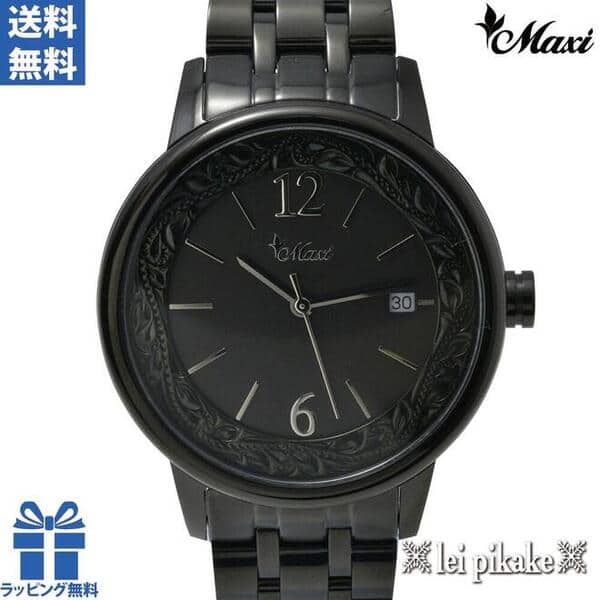 [New]Maxi maxi Hawaii Ann jewelry clock mens Ladies round Watch BK ...