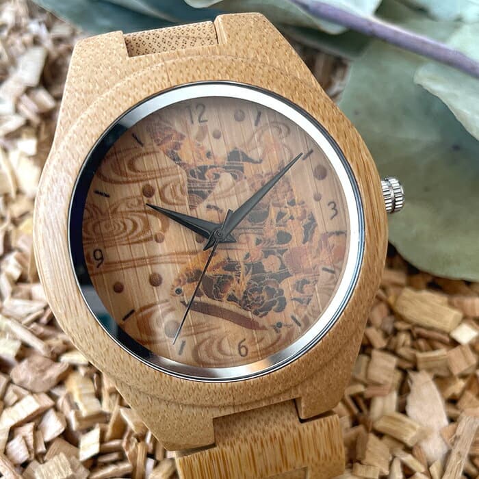 [New]Product made in wooden jimbee 02 Mr. and Mrs. CSAR souvenir