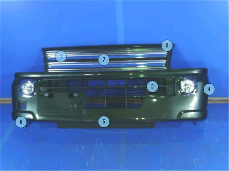Used]Front Bumper SUZUKI Carry 2022 3BD-DA16T 7171185T10 - BE