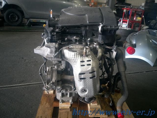 [Used]1KR-FE Engine TOYOTA Vitz 2006 DBA-KSP90 1900040150 - BE FORWARD ...