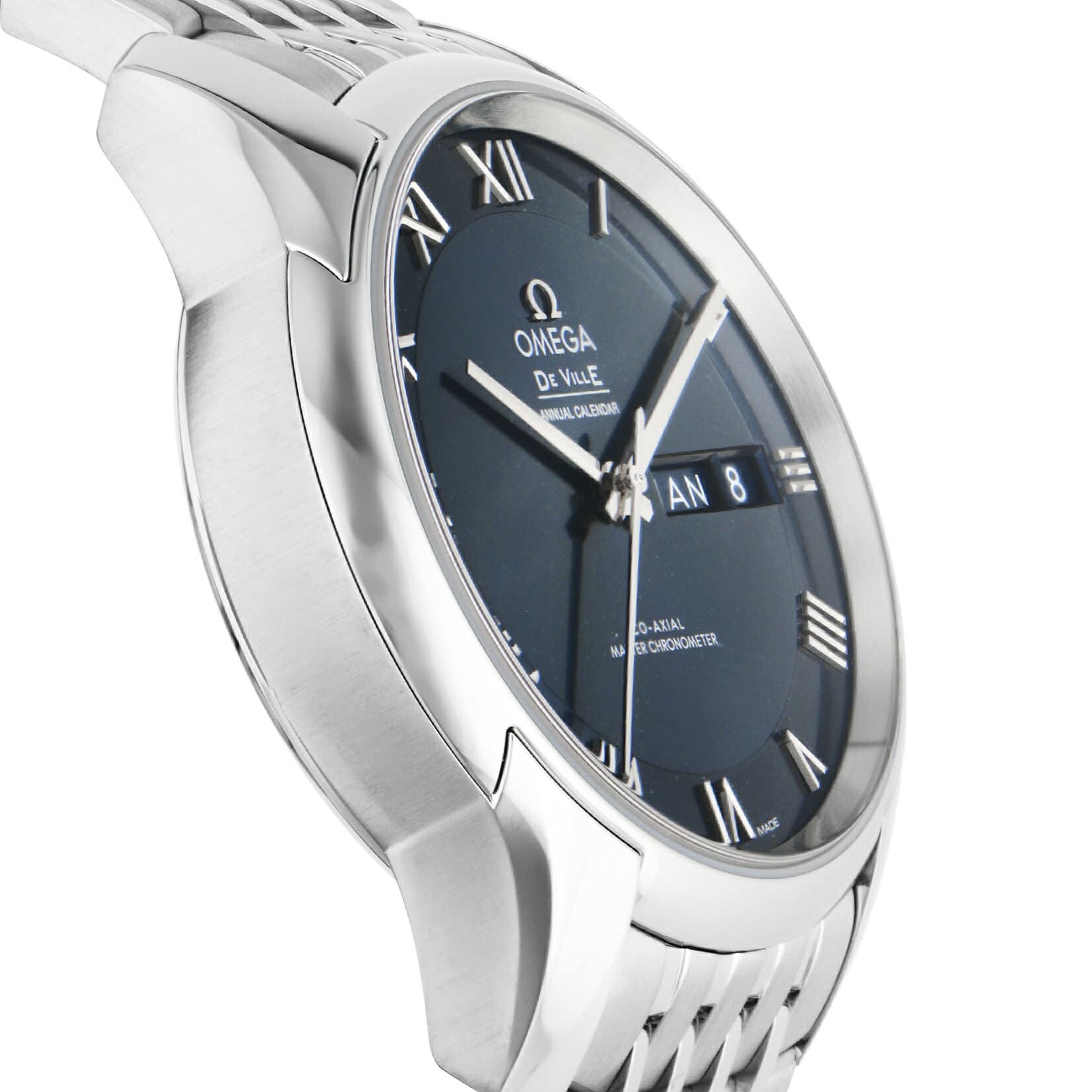 [New]OMEGA omegade building self-winding watch mens blue 433.10.41.22 ...