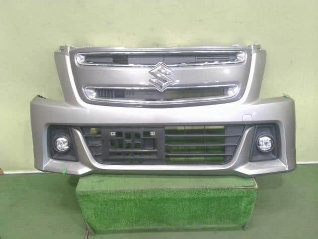 Used]Front Bumper SUZUKI Wagon R 2018 DAA-MH55S 7171163R50ZVC - BE
