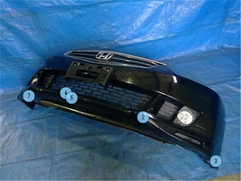 [Used]Front Bumper HONDA Accord 2009 DBA-CU2 71101TL3Q00ZD - BE FORWARD ...
