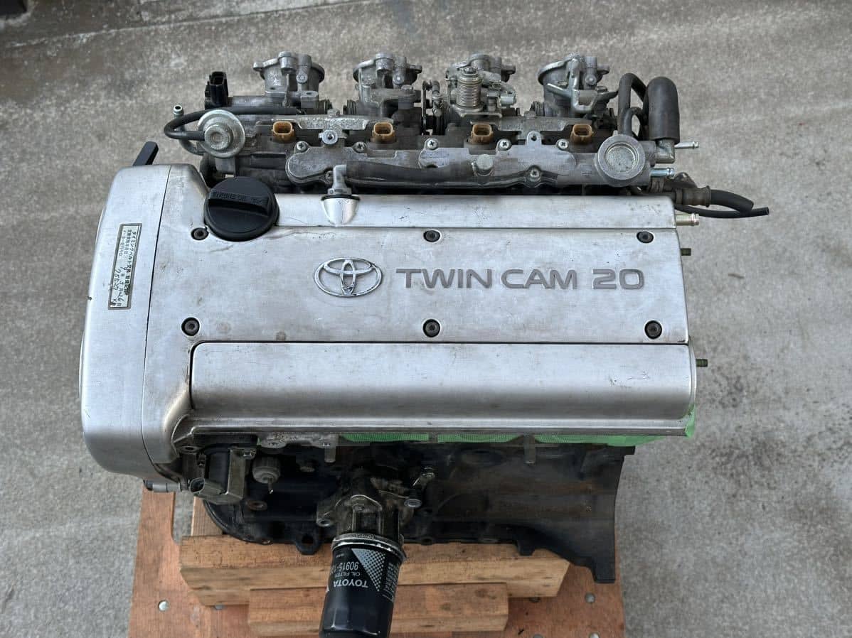 Used]☆ AE101 Engine 5 valve 5V 4AG AE86 diversion rebintoreno 