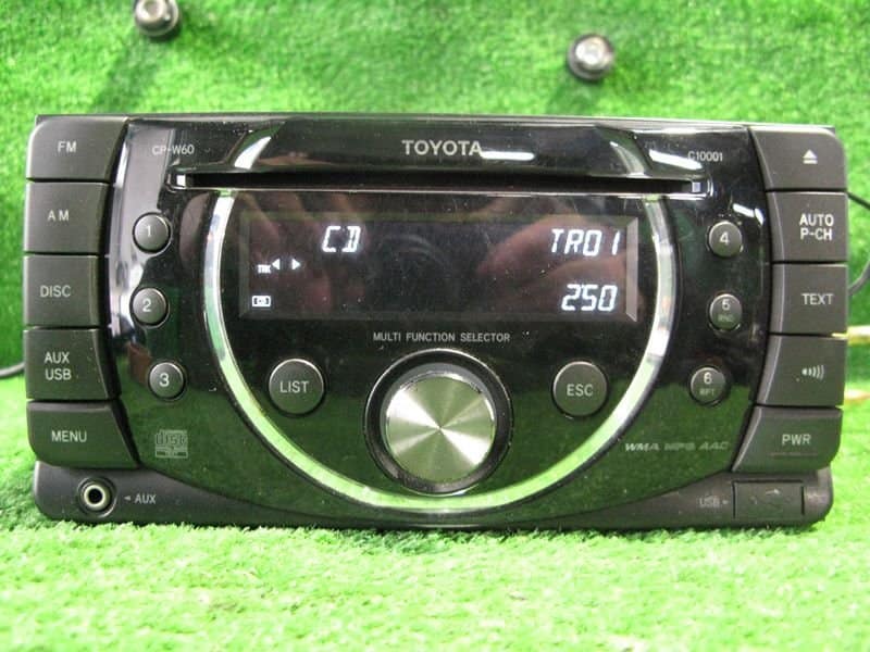 ラジオ・コンポ Toyota genuine CP-W60 USB/CD Car Audio Used]
