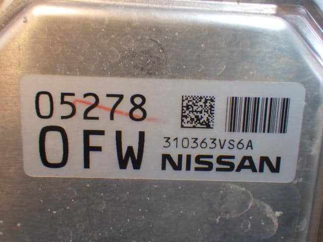[Used]Transmission Computer NISSAN Note 2014 DBA-E12 310F63VA0A - BE ...