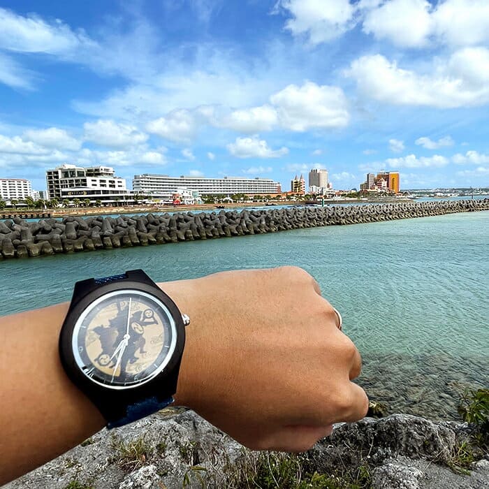 [New]It is product made in Mr. and Mrs. stake souvenir Okinawa