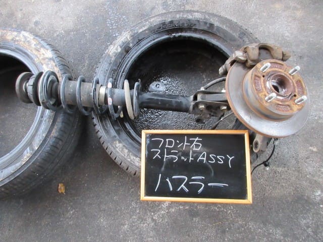 お買い得，定番】 ハスラー DBA-MR31S フロント 右 ストラット G ZJ3