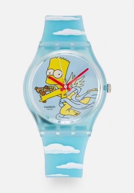 [New]Swatch Swatch THE SIMPSONS UNISEX - Watch - blue unisex - BE ...